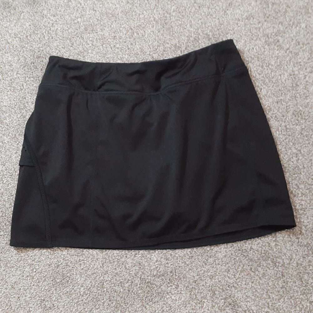 TANGERINE Black Athletic Skort for Tennis, Golf; Size Small
